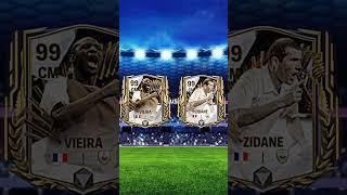 Vieira vs Zidane | fc mobile player comparison | #fcmobile #fifa #fifamobile #vs #easports