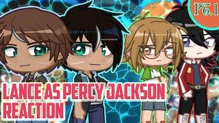 {REUPLOAD} VOLTRON react to Lance as Percy Jackson (Pt. 1/??)