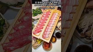 #파주데이트 단돈 만원 대 샐러드바 #무한리필 #샤브샤브맛집 #봄담아 #파주맛집추천