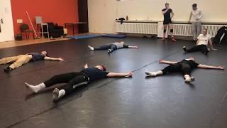 FLOOR WORK TECHNIQUE | contemporary dance by Aleksei Terentev