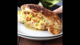 Broccoli Cheese Stuffed Chicken Breast Recipe || I Wash You Dry Kitchen 2022