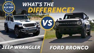 2025 Jeep Wrangler Vs 2025 Ford Bronco | What's The Difference?