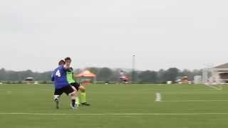 Darlington Soccer Academy player beats defender & goalkeeper - National Cup XIV Finals