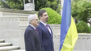 U.S. Attorney General Merrick B. Garland’s Meeting with Ukraine Chief Justice Vsevolod Kniaziev