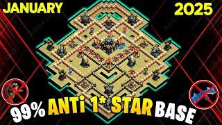 JANUARY 2025 NEW TOWN HALL17 WAR/LEGEND/CWL BASE LINK| TH17 ANTI 2 STAR WAR BASE LINK - COC BASE