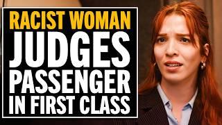 Racist Karen Judges Passenger In First Class But Faces Consequences!