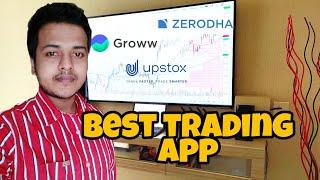 Best Trading App in India | Groww App Vs Zerodha Vs Upstox | എത്ര വേഗം ഓർഡർ പ്ലേസ് ചെയ്യാം?