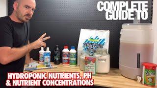 Cheapest Hydroponic Nutrient! Concentrations and PH. Complete Guide To, with Hoocho.