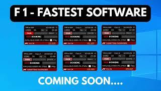 Coming Soon.... F 1 Tatkal Software .....