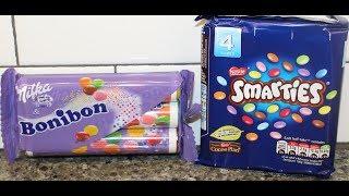 Milka & Bonibon vs Nestle Smarties – Blind Taste Test