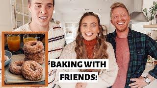 MAKING APPLE CIDER DONUTS | Kristin's Kitchen