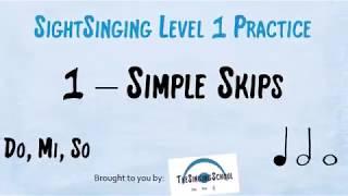 Level 1 Sight Singing Practice 1