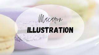 Realistic macaron drawing with coloured pencils| short| Welcome to my art channel