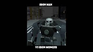 ( LEGO ) Iron Man vs Iron Monger  #animation #shorts