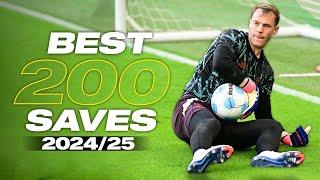 Best 200 Goalkeeper Saves in Football 2024/25 | HD