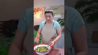 韭菜锅贴新玩法，饺子皮泡油里竟然这么好吃 #韭菜锅贴 #家常菜 #美食教程 #烹飪 #料理 #food #cooking