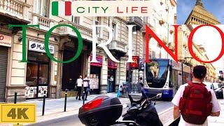 Turin, Italy - City Life - 4K Virtual Tour With City Sound - Top Italian destinations