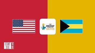 USA vs Bahamas | FIBA AmeriCup 2025 Qualifiers Live Stream Score Update