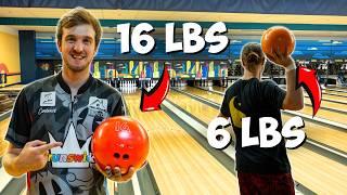 We Struck with EVERY Bowling Ball WEIGHT!