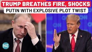 Russia Bombs Ukraine, Trump Hits Putin with Shocking News | US To Crush Moscow With Sanctions Again?