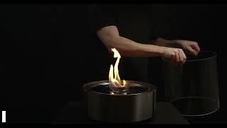 How To Install Simple   Bioethanol Tabletop Fire by Planika UK