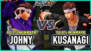 KOF XV  Johny (Shingo/Ángel/B.Jenet) vs Kusanagi (K'/Shingo/Rock)  Steam