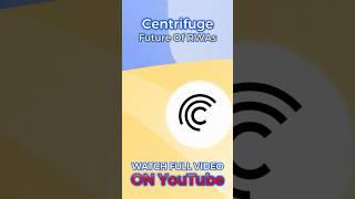 Centrifuge - Crypto TO BUY NOW! $10 Per Coin - My Price Prediction | CFG - Future Of RWAs #shorts