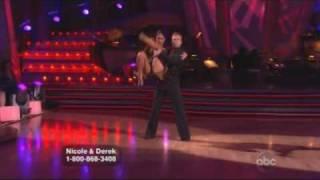 Nicole Scherzinger & Derek Hough - Dancing With The Stars - Argentine tango  Week 9