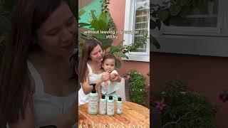 I found a sustainable and eco-friendly baby products! Pigeon Natural Botanical #babycare #skincare