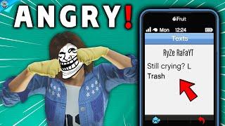 Trolling a SALTY noob on GTA Online! 