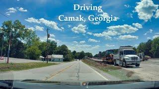 Camak, Georgia - USA Drive Tour | 4K/60FPS