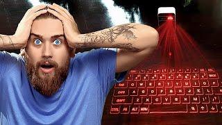 PROJECTION KEYBOARD?! And other TikTok Gadgets & Hacks tested out by Archie5