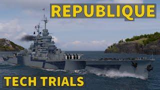 Republique - Buffed T10 French Battleship | World of Warships