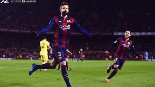 Gerard Piqué ● World's Best Defender ● 2015