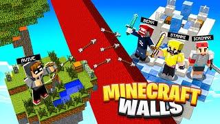 WER STIRBT ZUERST? Minecraft Walls (NEUES PROJEKT)