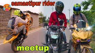 Meet up br_rider77 samastipur  | r15 m whille | motovlog