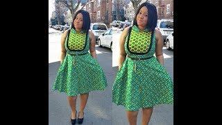 Lovely Asoebi Ankara Styles Short Gown - Ankara Xclusive