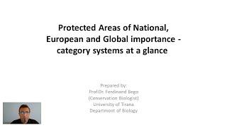 Protected areas - category systems at a glance