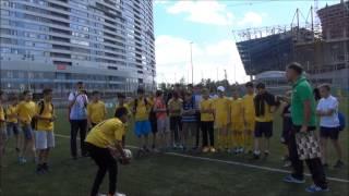 Антураж матча "Квазар" - "Школа Мяча"