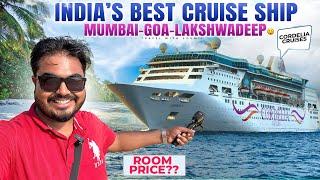 MUMBAI to LAKSHADWEEP CRUISE Ship | 3 Days in CORDELIA Cruise | INDIA's LARGEST SHIP #cruise