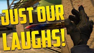 MY LAUGH AND FRIENDS! - CS GO Funny Moments in Competitive