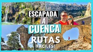  RUTAS FÁCILES | ESCAPADA a CUENCA en FURGO  - QUE VER en 3 DÍAS! 