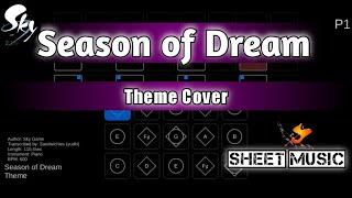 Season of Dream Theme Cover Sheet Music | Sky CotL | Sandwichies Ch