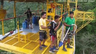 Bungy Jumping In Rishikesh , THE HIGHEST IN INDIA ! (83 Metres)