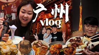 广州Vlog! 第一次去中国，广州美食吃喝玩乐！太过瘾了！Guangzhou Travel Vlog