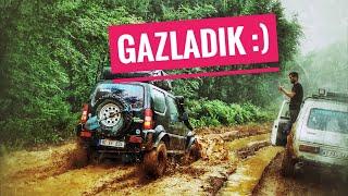 ÇAMURDA GAZLADIK..! FEROZA & NİVA & JİMNY  (  OFF ROAD 4X4 ÇAMUR PARKURU)