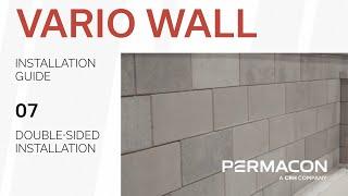 Installation guide of the Vario wall - 7/9