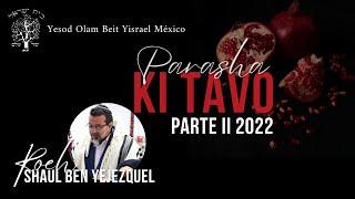 PARASHA NITZAVIM PARTE II 2022