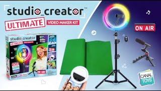 Create your own videos with ultimate Video Maker Kit - Studio Creator -  @CanalToys  - EN