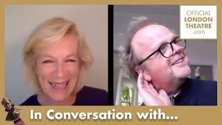 Olivier Awards: Toby Jones & Juliet Stevenson in conversation